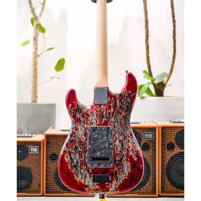 James Tyler USA LA Studio Classic HSS-Burning Water 2K w/Duncan