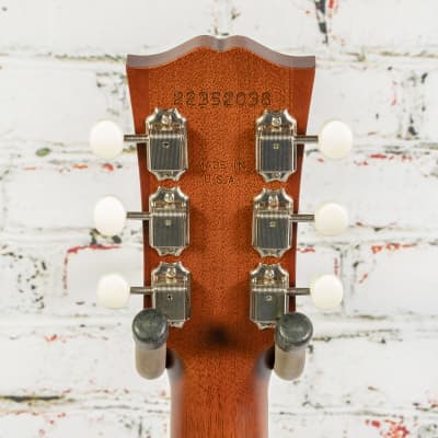 Gibson - J-45 50's Faded - Acoustic-Electric Guitar - Faded Vintage Sunburst - w/ Hardshell Case image 6