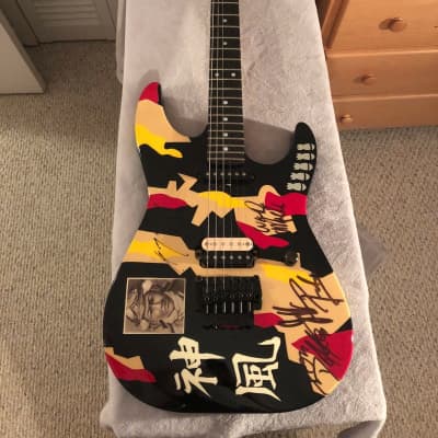 1987 ESP GLK-1 Pre Kamikaze Signed by Dokken George Lynch