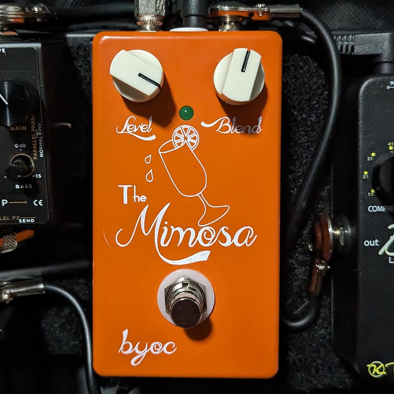 B Y O C The Mimosa Orange Squeezer Clone Reverb