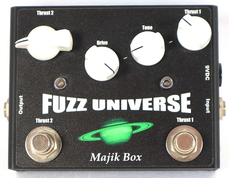 Majik Box Fuzz Universe Overdrive Boost Guitar Effect Pedal