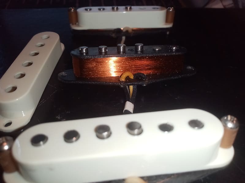 Fender set pickups Hanwound custom shop di Bricenda Pineda