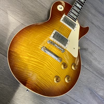 Gibson Custom 1959 Les Paul Standard Reissue VOS - Iced Tea Burst image 2