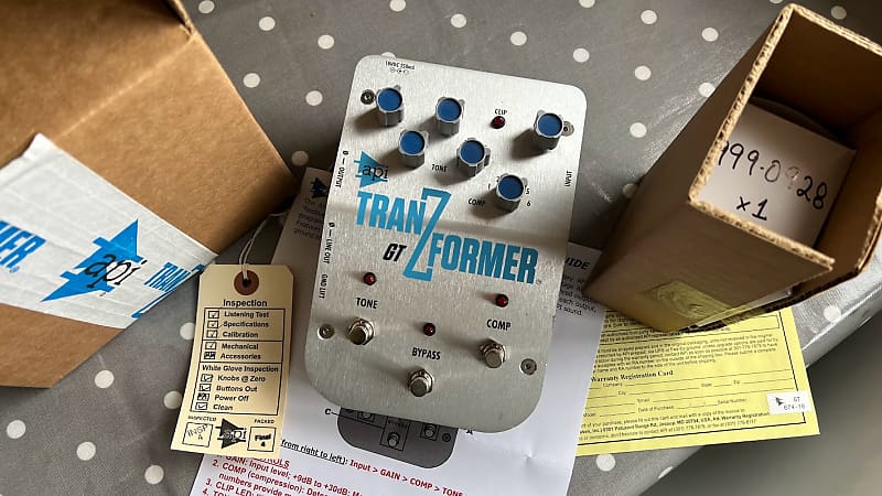 API TranZformer GT Guitar Pedal 2019 - Silver imagen 1