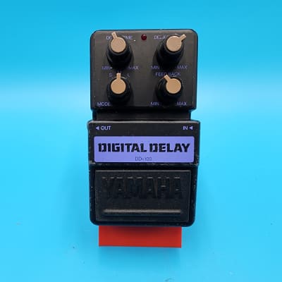 Rare 80s 90s Yamaha DD-100 Digital Delay Guitar Effect Pedal Bass Japan Echo