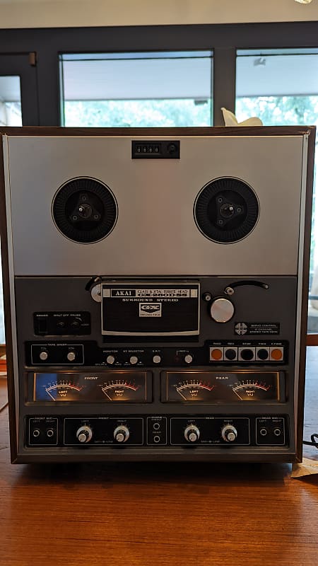 Akai GX-280D-SS Reel-To-Reel Recorder Player Deck (HAS RECORDING ISSUE