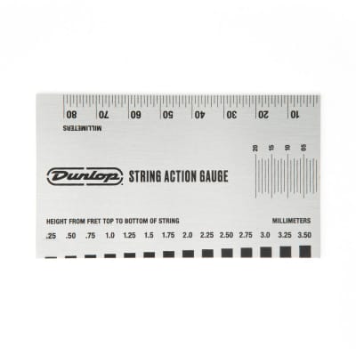 Dunlop DGT04 System 65 String Action Gauge for Guitar/Bass image 1