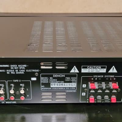 DENON PreMain AMP　PMN-300V Denon Precision Audio Component/Pre-Main Amplifier PMA-300V