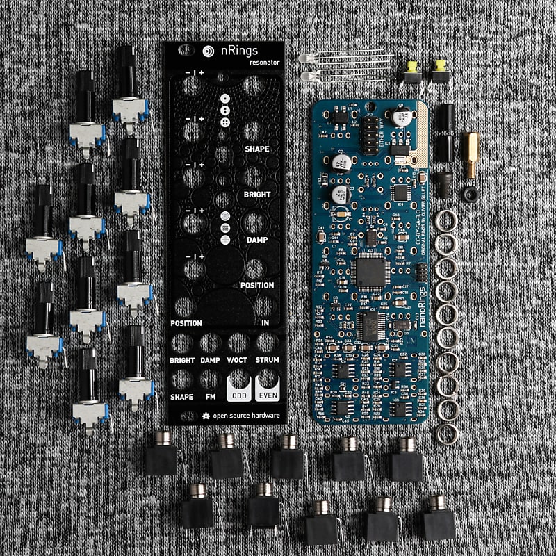 nanoRings (nRings) Mutable Instruments Rings Eurorack Module DIY