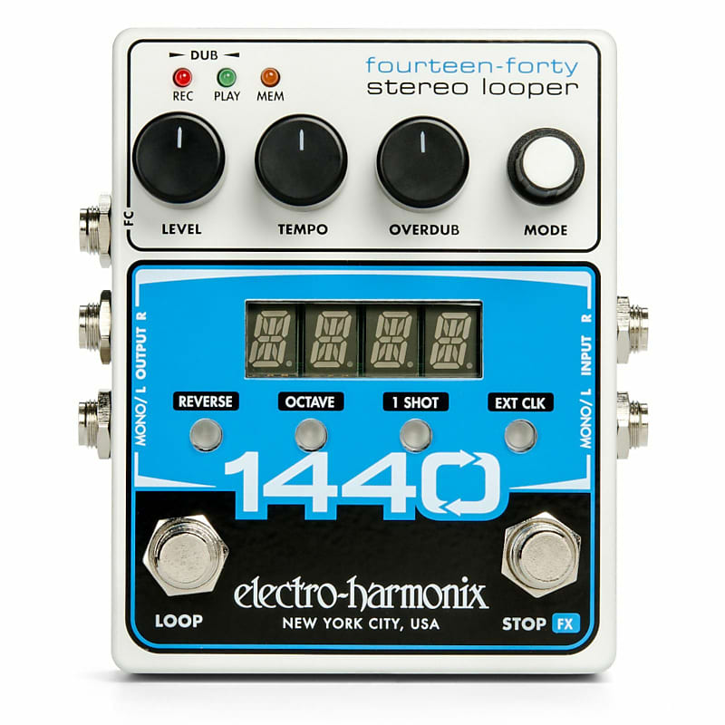Electro-Harmonix EHX 1440 Stereo Looper Effects Pedal image 1