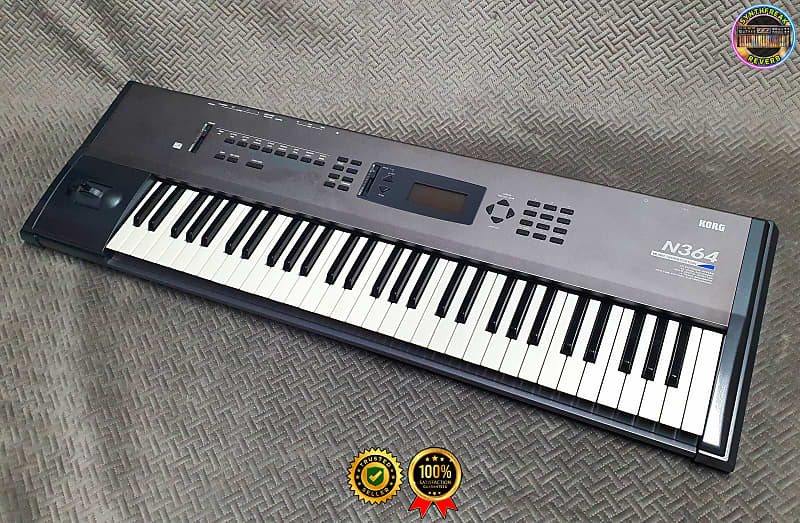 Korg N364 61-Key Music Workstation ✅ RARE from ´90s✅ Checked & Cleaned✅  Like KORG N264✅