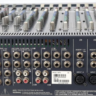 Yamaha MG32/14FX 32-Channel Mixer Mixing Board w/ DSP | Reverb Yamaha MG32/14FX 32-Channel Mixer Mixing Board w/ DSP | Reverb