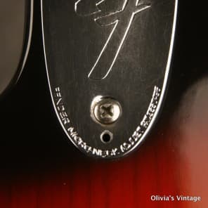 original 1977 Fender JAZZ BASS Sunburst w/GOLD pickguard image 22