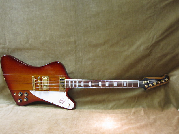 幸せなふたりに贈る結婚祝い 2018 Gibson Firebird Elite Heritage Cherry Sunburst Gold ギター