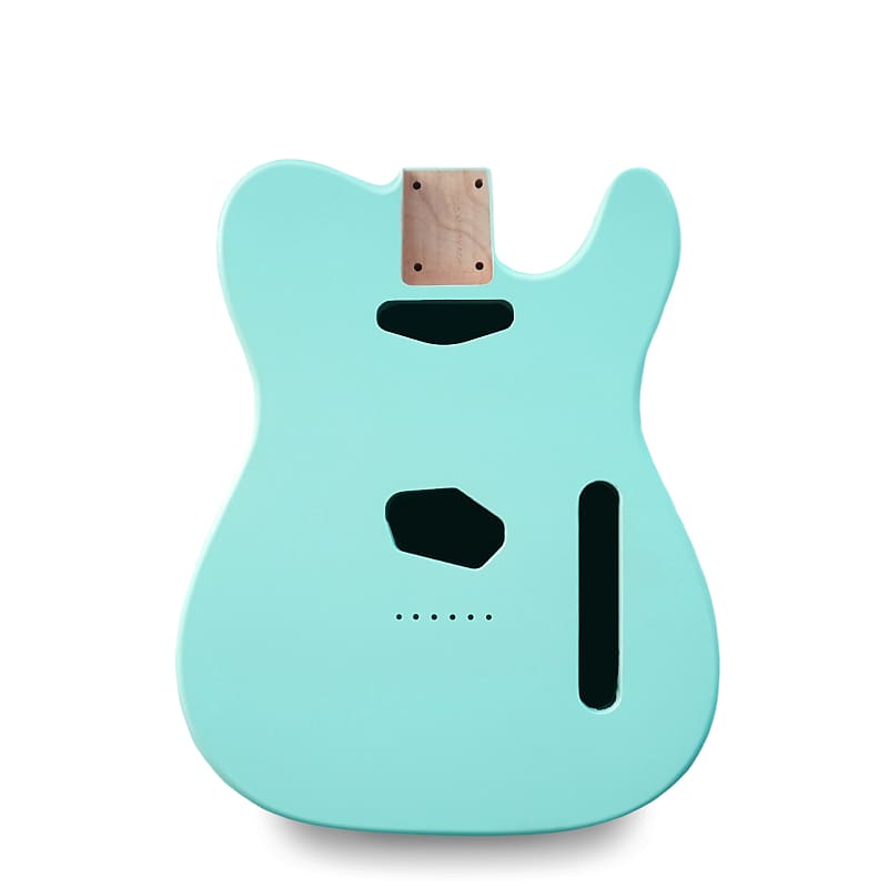 Blue telecaster deals body