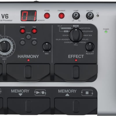 Zoom V6-SP Vocal Effects Processor (2-pack) Bundle | Reverb