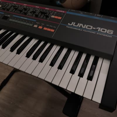 Roland Juno-106 61-Key Programmable Polyphonic Synthesizer 1984 - 1985 image 4