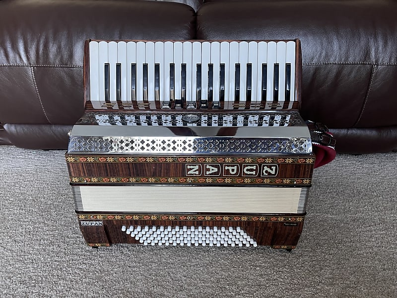 Zupan Piano Accordion MMM 37/96 Classic European Accordion Reverb