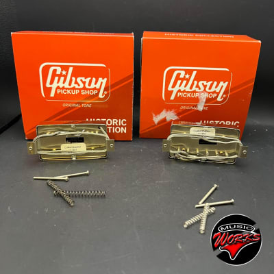 Gibson   Custombucker Matched Set Humbucker Pickups Nh image 4
