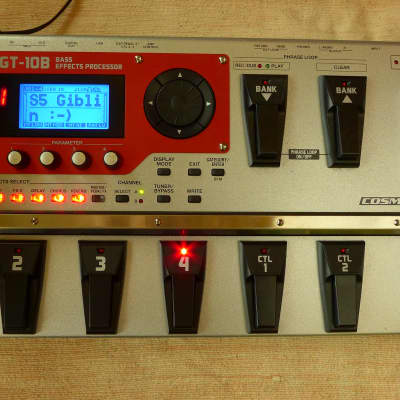 Reverb.com listing, price, conditions, and images for boss-gt-10b-bass-effects-processor