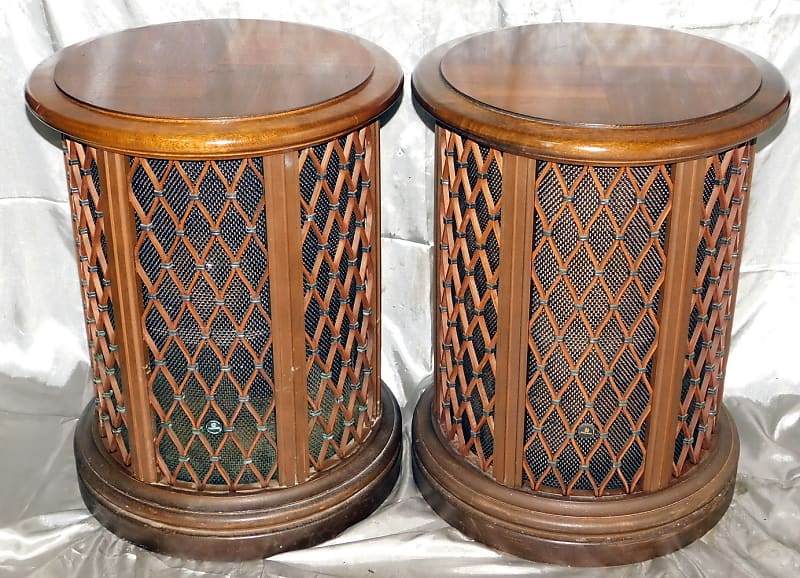 PIONEER  CS-06 Omni-Directional Wood End Table Speakers  			