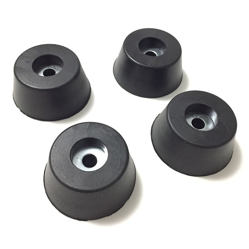Amplifier Cabinet Feet Large Rubber Tapered - 4 pcs image 1