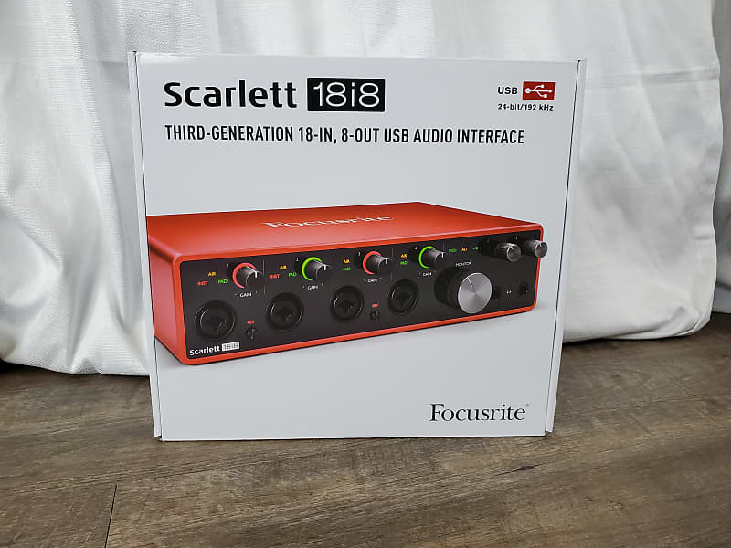 Focusrite scarlett 8i8 | Reverb