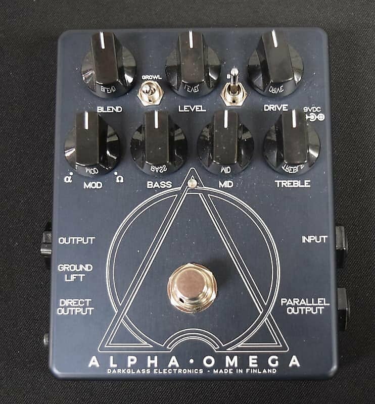 Darkglass Electronics Alpha Omega Bass Preamp | Reverb