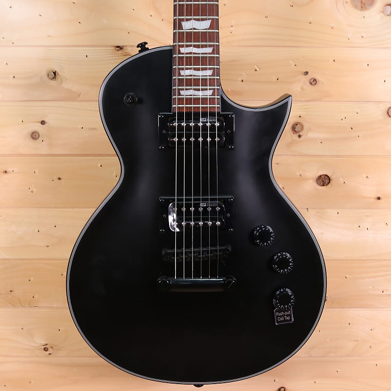 ESP LTD Eclipse EC-256 Electric Guitar - Black Satin image 1