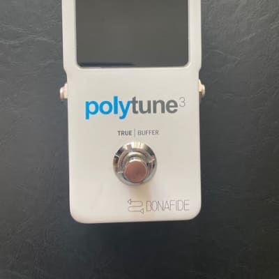 TC Electronic Polytune 3 Polyphonic Tuner Pedal 2017 - Present - White image 1