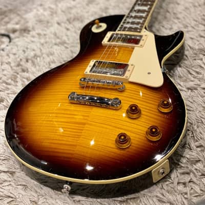 Tokai Love Rock LS-128F BS Vintage Series Japan in Brown Sunburst 