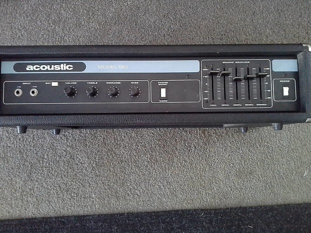 Acoustic clearance 120 amp