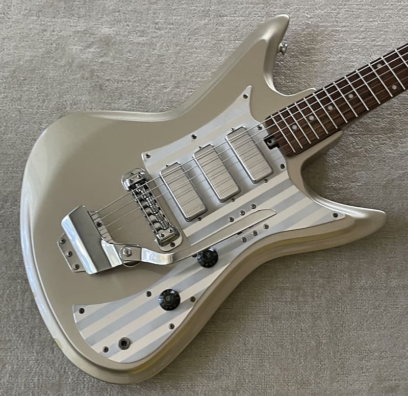 1999 Teisco K56 Sharkfin Reissue Silky Gold Finish w German