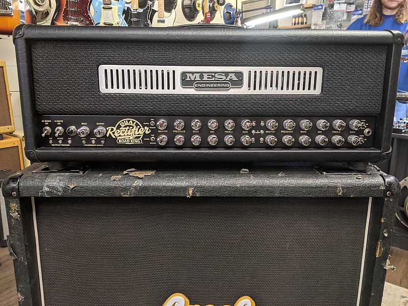 Mesa Boogie Road King Dual Rectifier 4-Channel 120-Watt Guitar Amp Head |  Reverb