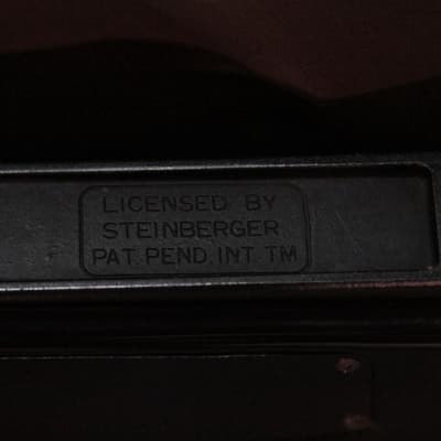 Hohner G3 Tremolo Professional 1980s - Black Steinberger licensed image 7