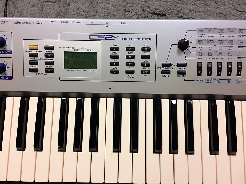 Yamaha CS6X Control Synthesizer