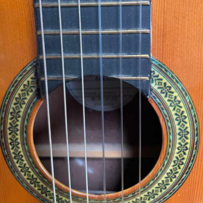 Antonio Morales (?) A. Morales Classical Guitar with Case and Strap image 10