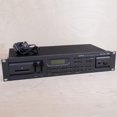 Kawai XD-5 16 Bit Digital Percussion Synthesizer Rack Unit 1989 w/ Power Adapter
