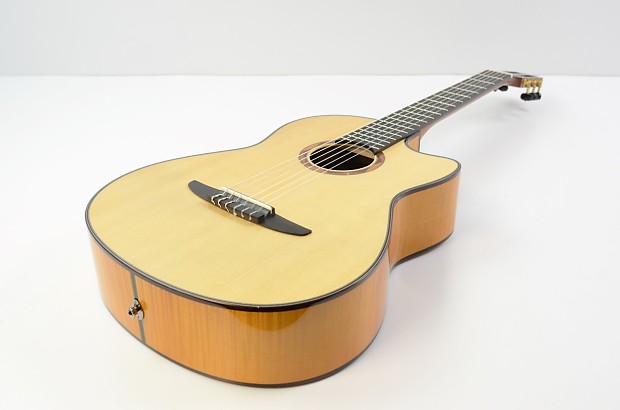 Yamaha NCX2000FM Acoustic Electric Classical Guitar Natural w Case
