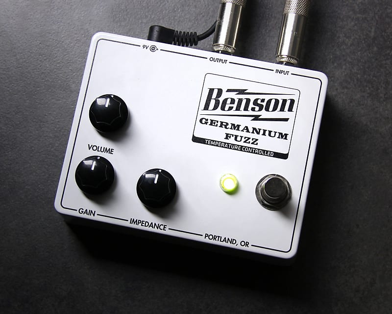 Benson Amps Solar White Fuzz