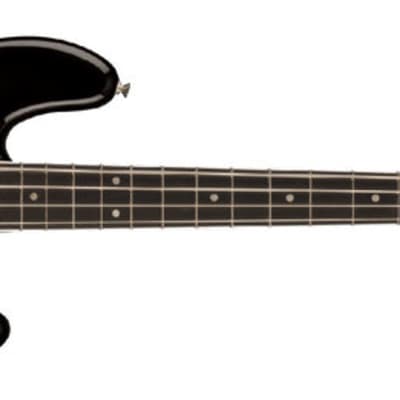 Fender Gold Foil Jazz Bass - Ebony 2-Colour Sunburst for sale