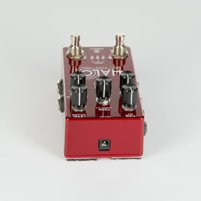 ギター Keeley Halo Andy Timmons Andy Apple Red Keeley Halo Andy Timmons Dual Echo Pedal - Andy Apple Red