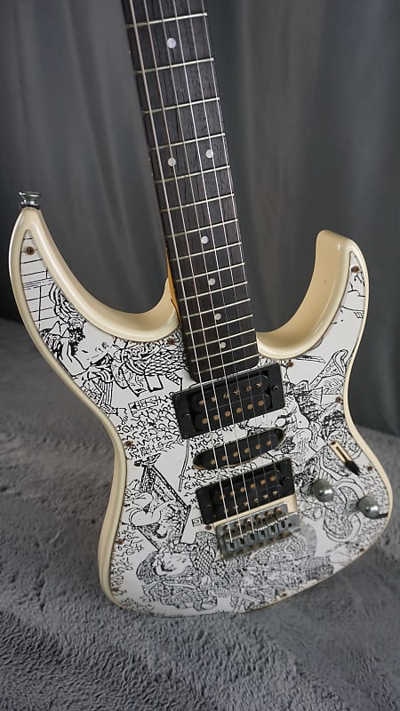 Yamaha YGX 121FP Variable Pickguard Japan Electric Rare | Reverb