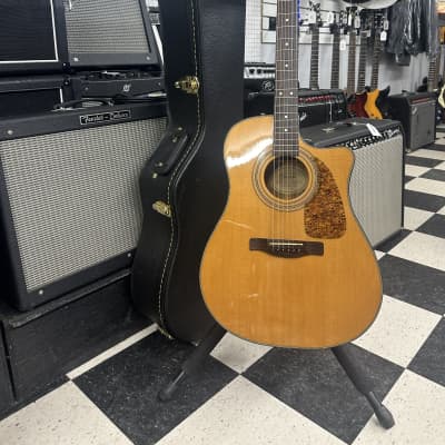 Fender CD220CE All Dao Nat Acoustic electric guitar | Reverb