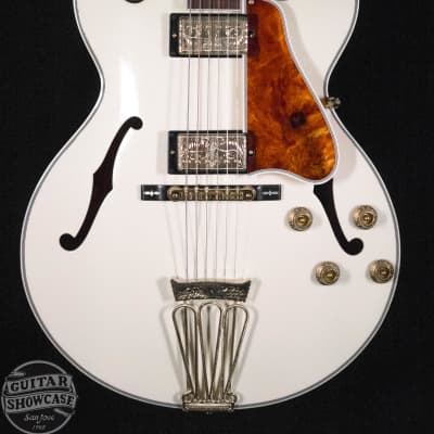 Gibson L4 10th Anniversary - Diamond White/Engraved Gold Guitar image 3