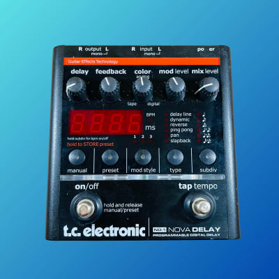 ディレイND-1 NOVA DELAY tc electronic TC Electronic ND-1 Nova Delay | MUSIC STORE professional