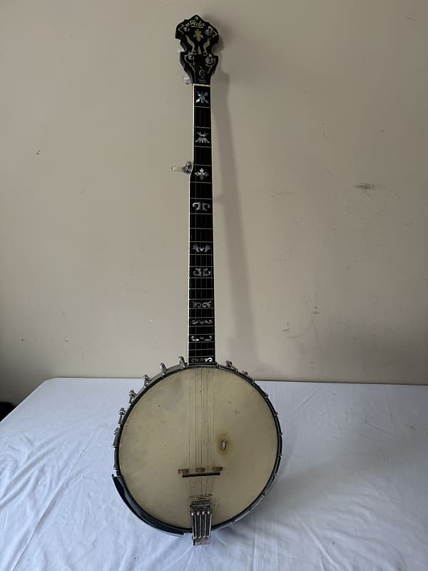 Vintage Iida 5String Custom Made Clawgrass Style OpenBack Reverb