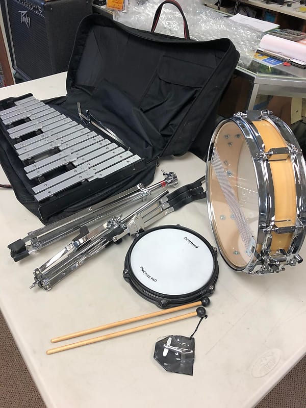 Ludwig Percussion Bell Kit w/ Piccolo Snare, Practice Pad & Reverb