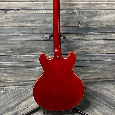 Used Ibanez 1981 MIJ Artist AS-50  Semi Hollow Electric Guitar with Case - Red image 5