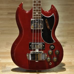 Japanese Copy EB-0 Bass 1970s Cherry Red | Reverb